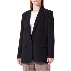 Sisley Womens 26QSLW00M Jacket, Black 100, 38