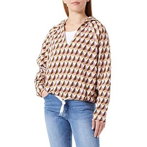 United Colors of Benetton C/CAPP. M/L 3IDKD2007 sweatshirt met capuchon, patroon Tone Pink 70K, S voor dames