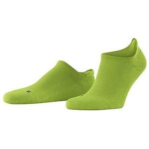 FALKE Uniseks-volwassene Korte sokken Cool Kick Sneaker U SN Functioneel material Kort eenkleurig 1 Paar, Groen (Leaf Green 7600), 37-38