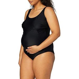 Anita Maternity Dames badpak 9571 zwangerschap eendelig, Gr. 38 (F), zwart (zwart 001)