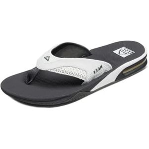 Reef Fanning Flipflop voor heren, Wit Grijs Wit Grw, 37.5 EU