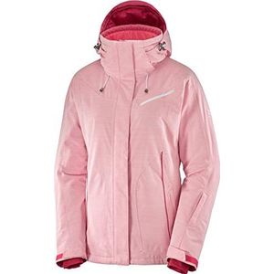 Salomon Dames ski-jas met capuchon, Fantasy JKT W, synthetische mix