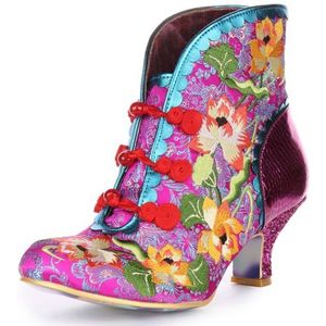 Irregular Choice Dames Lotus Eater Fashion Boot, Fuchsia, 38 EU