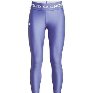 Under Armour Girls Warmup Bottoms Girls' HeatGear® Armour enkelcrop, Baja Blue, 1373950, Maat YXL