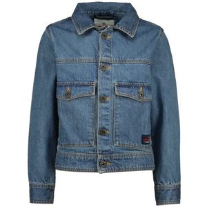 Vingino Boys Denim Jacket Fusco in kleur Blue Vintage maat 3, blauw, 3 Jaar