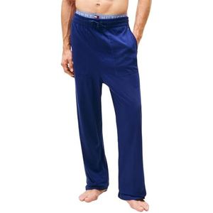 Tommy Hilfiger Heren JERSEY PJ PANT UM0UM03607 Broek, Blauw, XS, Blauw (Preppy Navy), XS