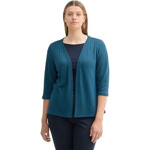 TOM TAILOR T-shirt voor dames, 13353 - Moes Blue, 46 NL