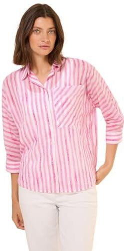 CECIL - Gestreepte Overhemdblouse - Katoen - Casual Zomerstijl