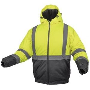 Högert Gevoerde waarschuwingsjas ""Oker"", geel, S