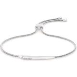 Calvin Klein Dames ELONGATED DROPS Collectie Ketting Armband Roestvrij staal - 35000341, Eén maat, Roestvrij staal, Geen edelsteen