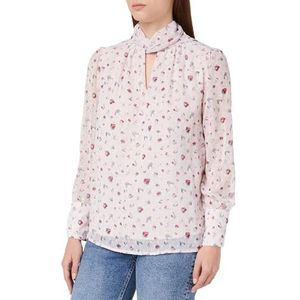 IDONY Damesblouse met lange mouwen 19523102-ID02, roze, XS, roze, XS