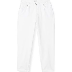 MUSTANG Damesstijl Charlotte Tapered Jeans, General White 2045, 26W / 34L, Algemeen Wit 2045, 26W x 34L