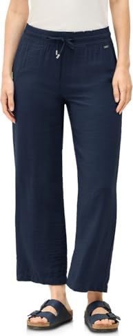 Cecil - Style Neele - Zomerbroek - Urban Navy - 7/8 Twill met Structuur