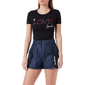 Love Moschino Indigo Casual shorts voor dames