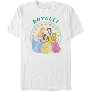 Disney Princess - Chibi Princess Royalty Unisex Crew neck T-Shirt White S