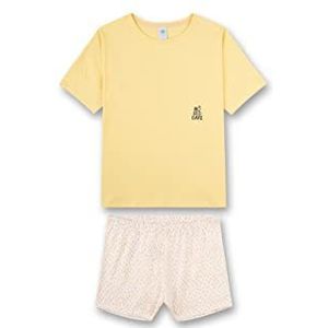 Sanetta meisjes pyjamaset, geel (pale banana), 128