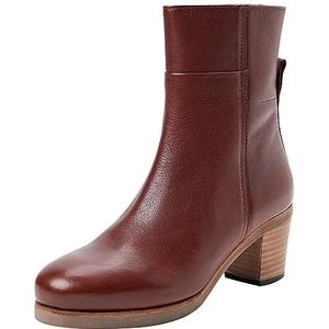 Shabbies Amsterdam Dames Lieve G enkellaars, cognac, 36 EU