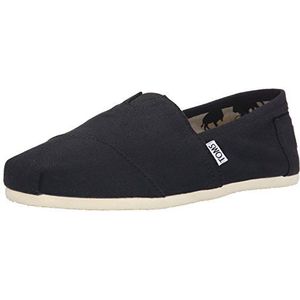 TOMS Dames Classics Loafers Flat, Nero Schwarz, 36 EU