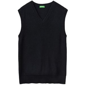 United Colors of Benetton heren vest, donkerblauw 616, M