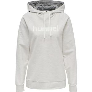 Hummel - HMLGO Cotton Logo Hoodie - Zwart - Katoen/Polyester