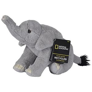 Disney - National Geographic - Afrikaanse olifant, 25 cm, Knuffel, Pluche, Vanaf 0 jaar