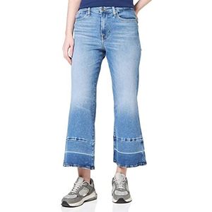 7 For All Mankind The Cropped Jo Luxe Vintage Jeans voor dames, lichtblauw, 25