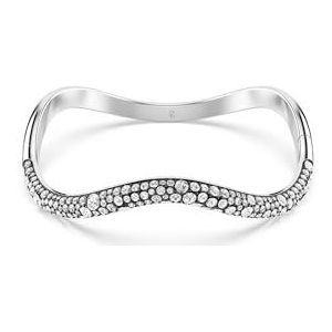 Swarovski Sublima Armband, Ronde Slijpvorm, Wit, Rodium Toplaag