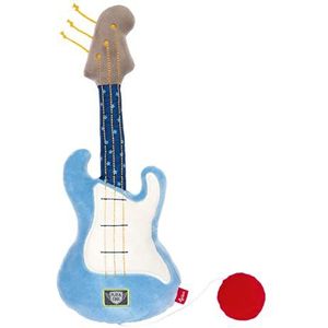 SIGIKID 41923 rammelaar gitaar Play & Cool meisjes en jongens babyspeelgoed aanbevolen vanaf de geboorte blauw