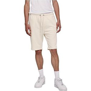 Urban Classics Heren Shorts Basic Sweatshorts whitesand 4XL, witzand., 4XL