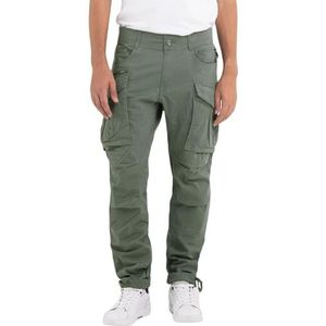 Replay Heren Joe Broek, 703 Aviator Green, 3832