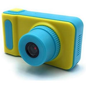 Kindercamera, digitale camera met 8 MP 1080P scherm, 2 inch scherm, 32G geheugenkaartlezer, Kerstmis, Nieuwjaar, verjaardag, festival, speelgoed, cadeau voor kinderen van 3-12 jaar, blauw en blauw
