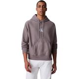 Calvin Klein Jeans Heren PRMM TRRY MCR MNLG H LV04RC281G Sweatshirts, Grijs (Steeple Grijs), M, Grijs (Steeple Grijs), M