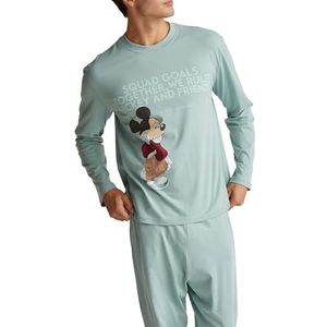 United Colors of Benetton Bovendeel van de pyjama voor heren, Groen, L