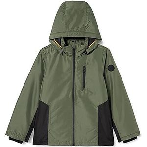 NAME IT Jongens NKMMIKAEL Jacket Block PB Jacket, Thyme, 140, thyme, 140 cm