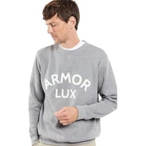 Armor Lux Heren sweatshirt van Bio, Misty Grey/Armor, XS, Misty Grey/Armor, XS