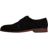 Tommy Hilfiger - HILFIGER DRESS SUEDE SHOE - Veterschoenen - Zwart