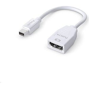 PureLink Mini DisplayPort naar DisplayPort adapter, 4K Ultra HD 60Hz, 21,6 GB/s bandbreedte, vergulde stekkercontacten, 0,15 m, wit
