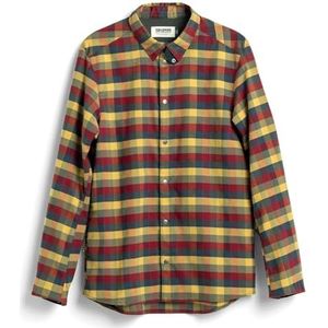 Fjällräven Rider's Outdoor flanellen herenhemd LS, vlag check, M, Vlag Check, M