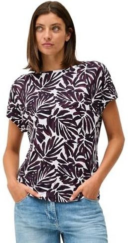 Cecil Dames Shirt met knoopdetail in Rood, Gr: L