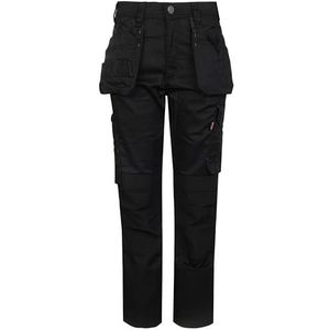 TuffStuff Heren werk broek 715 Proflex werk broek, zwart, 40W extra lang UK