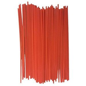 (100 Pack) 6"" Aerosol Spray Can Red Plastic Straws - Tip Extension Tubes For Automotive Lubricant, Cleaner, Penetrating Oil