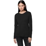 Street One - Studio - Dames Basic Shirt - Zwart - Lange Mouwen