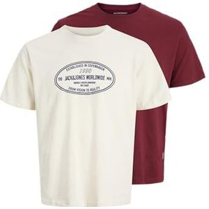 JACK & JONES - JORYORK - Shirt - Navy - 2 Pack