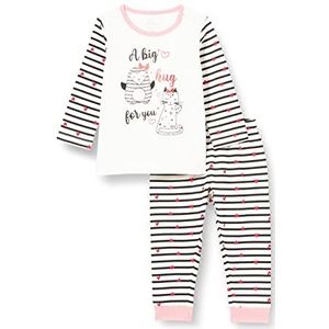 Chicco Pyjama met lange mouwen voor meisjes en tieners, Grijs, 80 cm