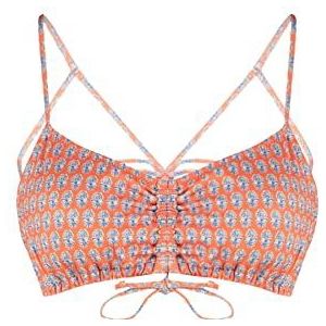 Trendyol Vrouwen breien Bikini Top,Bruin-Veelkleurig,34, Bruin-veelkleurig, 38