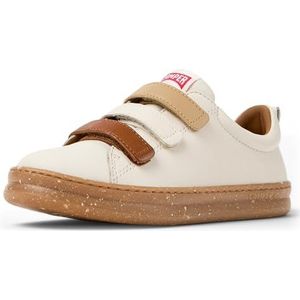 Camper Uniseks Runner Four K800513 Sneakers voor kinderen, White Natural 015 Tws, 35 EU