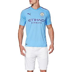 PUMA Heren Mcfc Home Shirt Replica Agüero Print Shirt