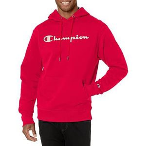 Champion Powerblend hoodie voor mannen, script rode steen, S, Scripts rode steen, S, Script rode steen, S