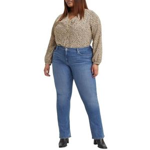 Levi's Dames Jeans PL Shaping Straight Lapis Gem Plus - Regular Fit