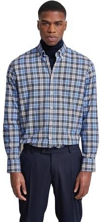 Bugatti - Casual Overhemd - Geruit - 100% Katoen